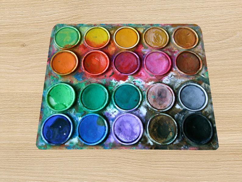 Paintbox Water color box mouse pad mousepad mouse mat