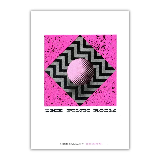 Riso Print The Pink Room