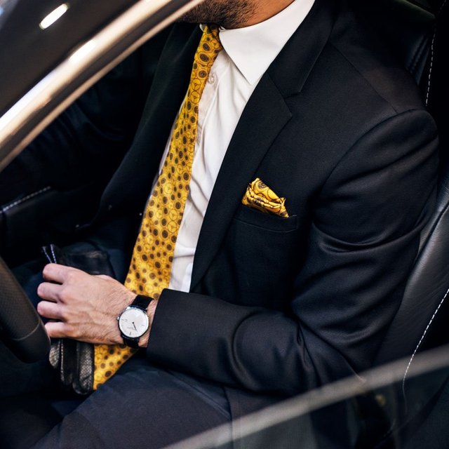 The Dark Yellow World Beater Tie