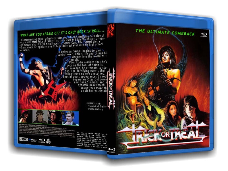 Trick or Treat Ozzy Osbourne Gene Simmons  Blu-ray