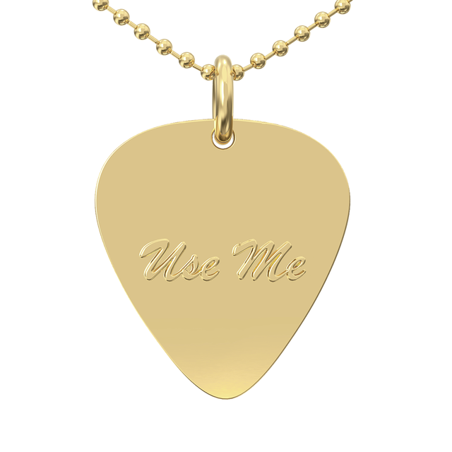 Use Me/ Love Me Double Sided Necklace