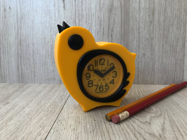 Vintage alarm clock Working mechanical alarm clock