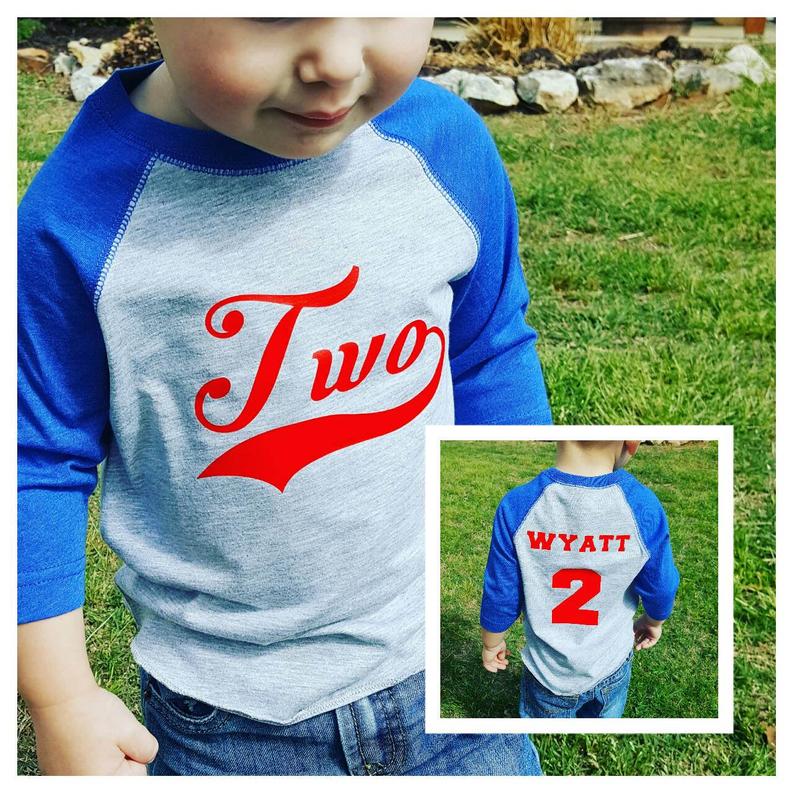 Baseball Birthday Shirt  Baseball 2nd Birthday Shirt