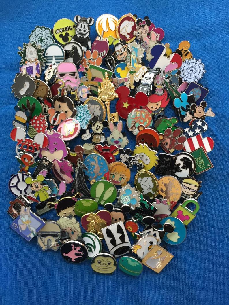 DISNEY TRADING PINS Choose 10-25-50-100 Pin Lots