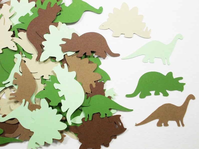 Dinosaur Party Decoration Dinosaur Confetti Birthday Party