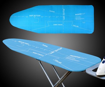 Iron, Man Ironing Board Cover