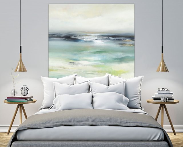 Layered View, Giant Canvas Print by Lisa Ridgers