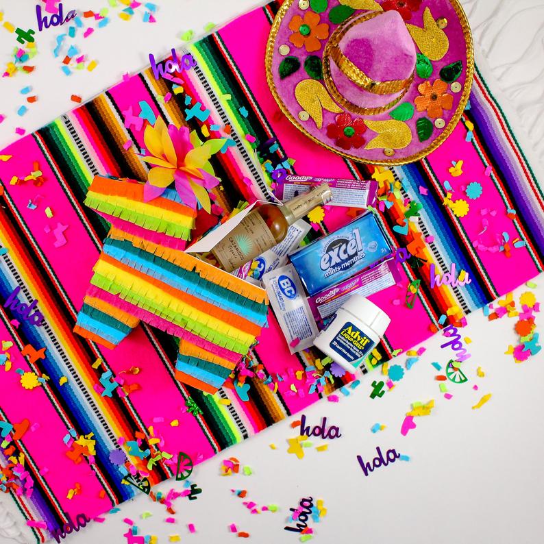 Mini Pinata Party Favor Pinata Gift Box Hangover Kit Idea