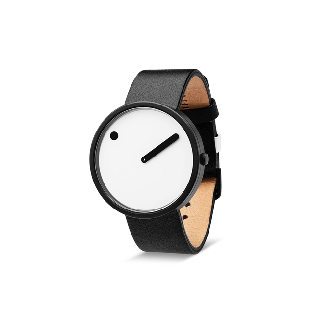 Picto Leather Watch