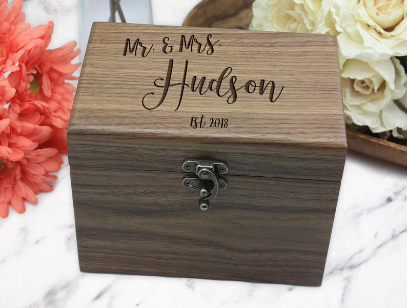 Recipe Box Wedding Gift Custom Bridal Shower Best Selling