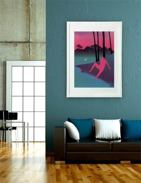 Vacation, Fine Art Print by Martynas Pavilonis