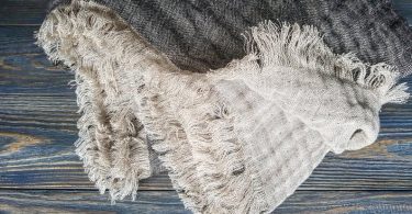 Rustic Burlap Table Runner with Lace No Chemical or Odor