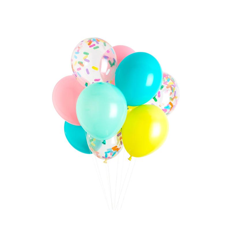 Ice Cream Balloons Ice Cream Party Decorations Sprinkle