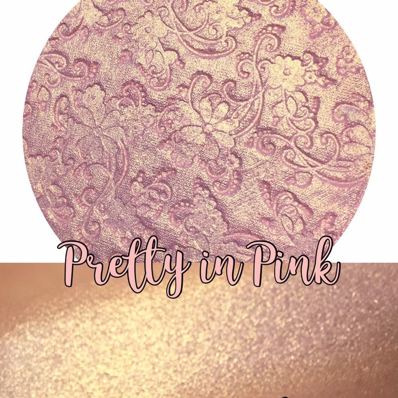 Pretty in Pink Pressed Highlighter Face & Eye Highlight Powder