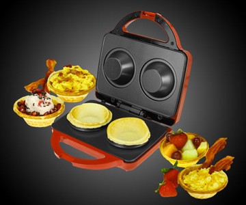 Waffle & Cookie Bowl Maker