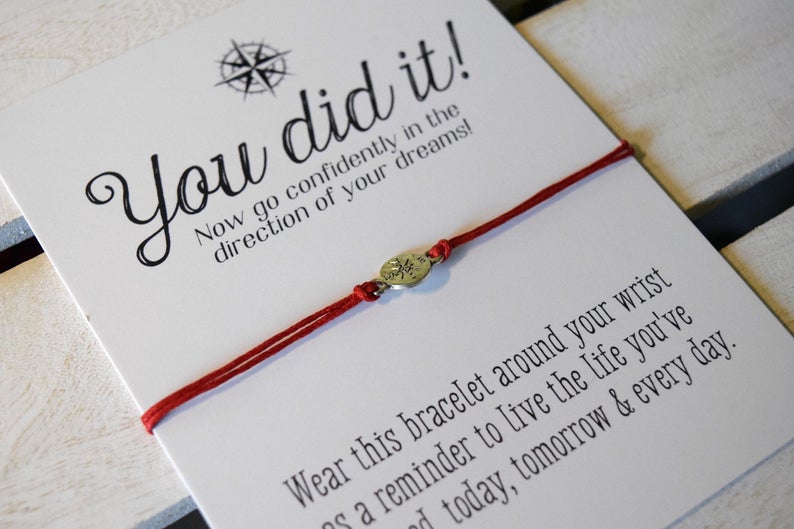 You Did It  Congratulations Card  Graduation gift  College