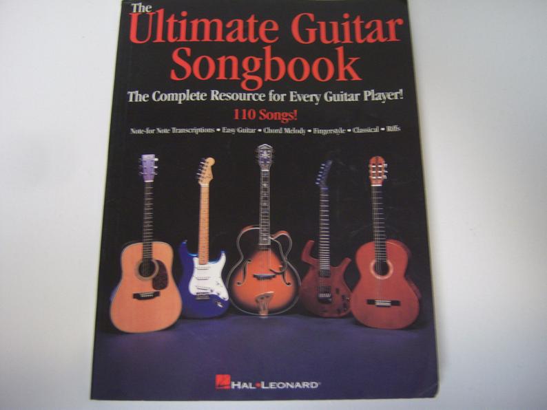 The Ultimate Guitar Songbook 110 Songs Great Music Book