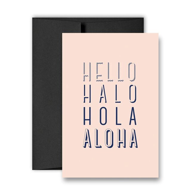 ALOHA – Greeting Card