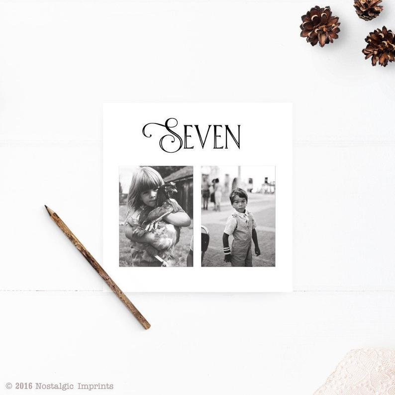 Photo Wedding Table Numbers Childhood Picture Table Numbers