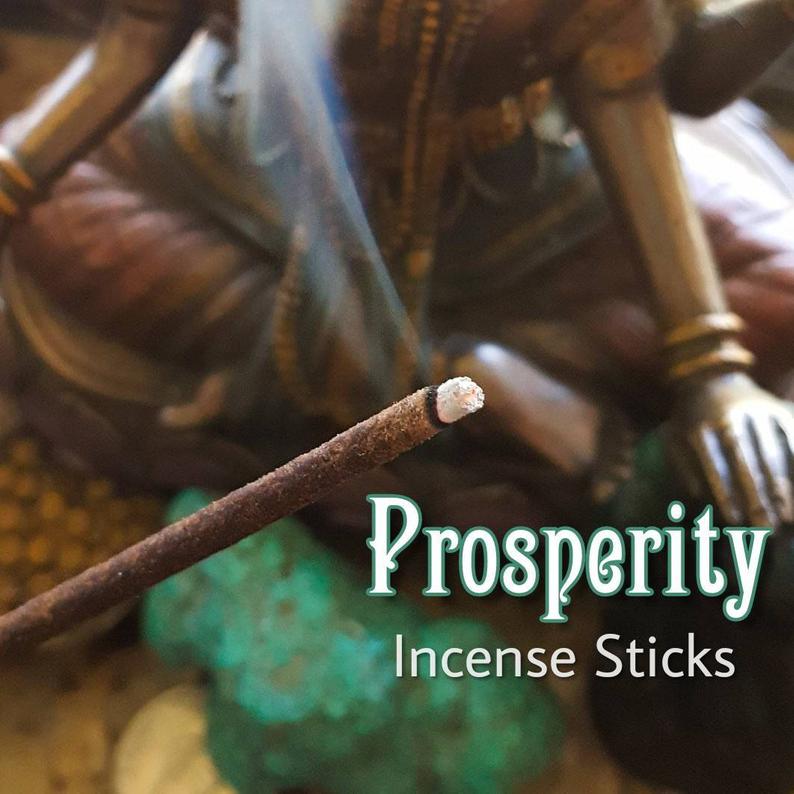 Prosperity Incense  Abundance Incense Sticks  Vetiver