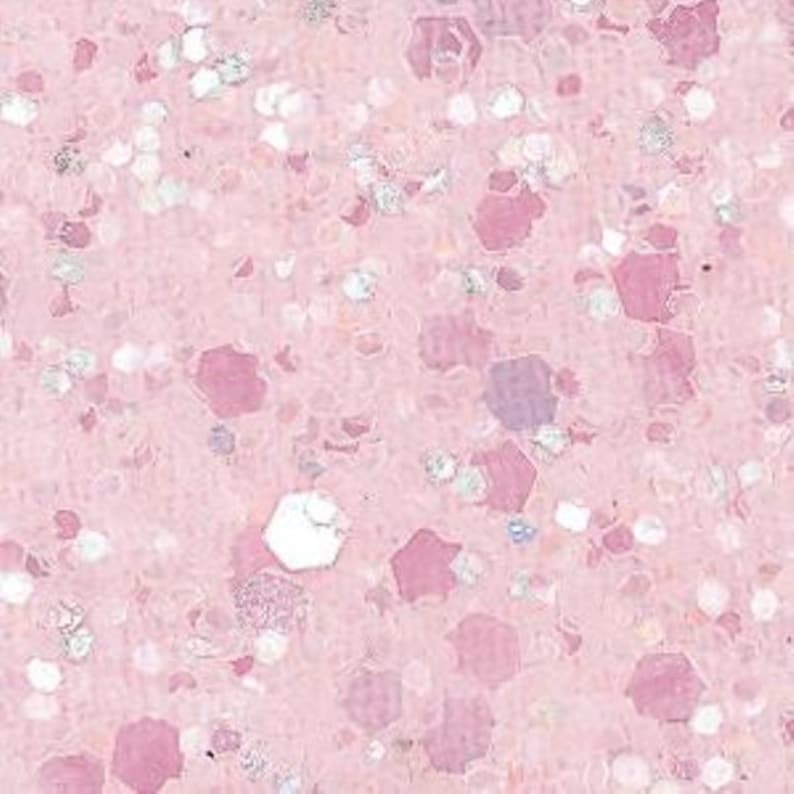 Glitter Fabric. Pastel Candyfloss. A4 sheet. JR04944 Hair