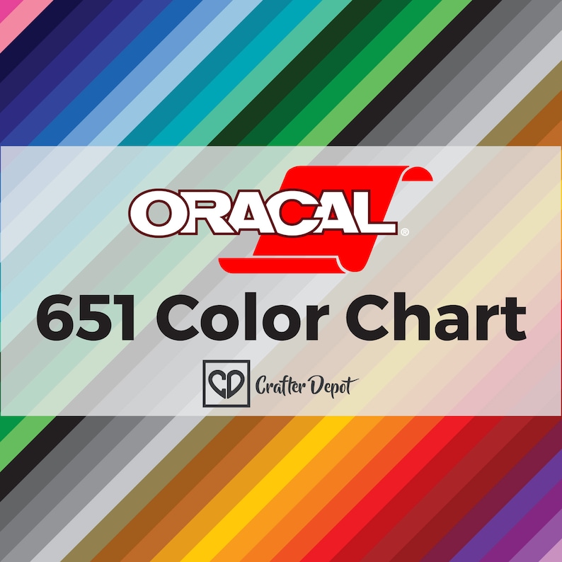 Oracal 651 Color Chart Vinyl Color Chart Color Sample
