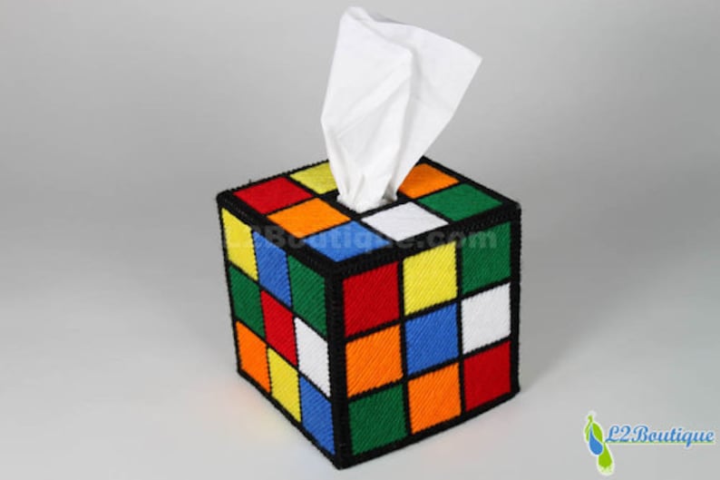 The ORIGINAL & BEST SELLING Rubik’s Cube Tissue Box Cover