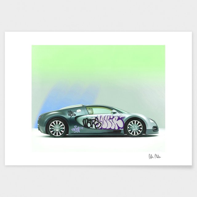 Bugatti Veyron Print by Pedro Molina