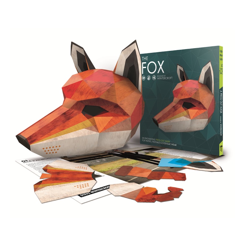 Fox Mask Book  Free Digital Mask