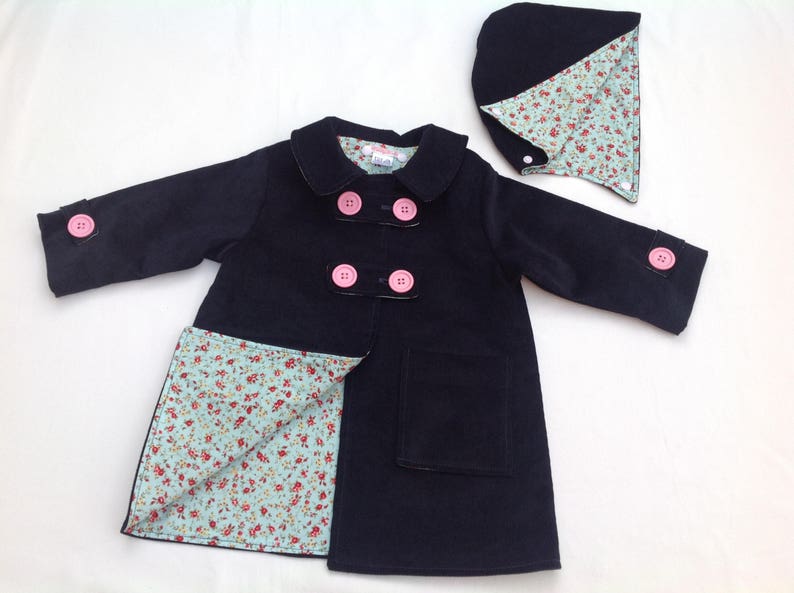 Girls Coat Boys Coat Baby Coat Toddler Coat Duffle Coat