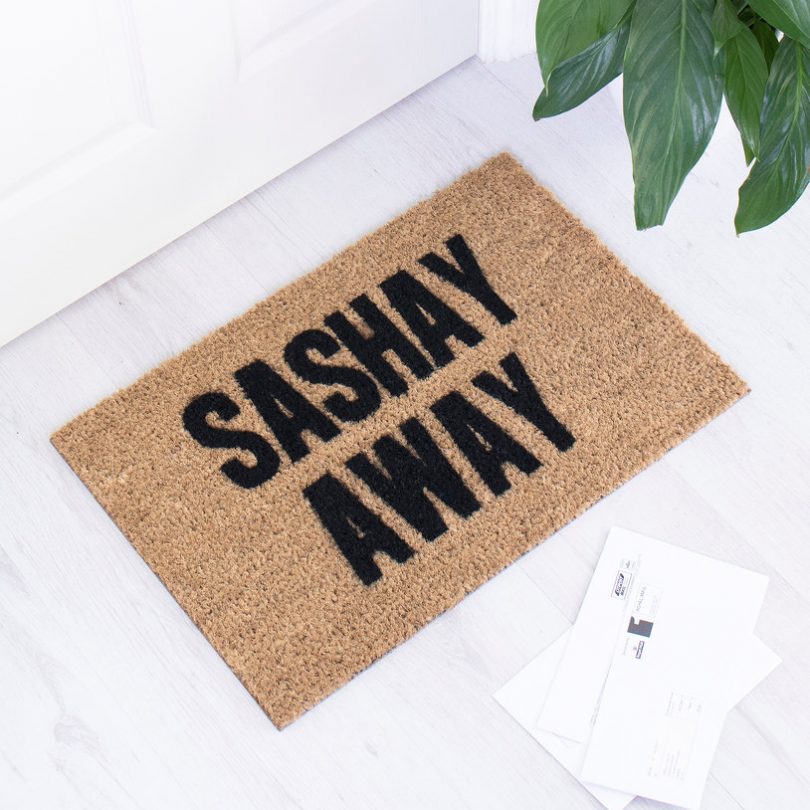 Sashay Away Doormat