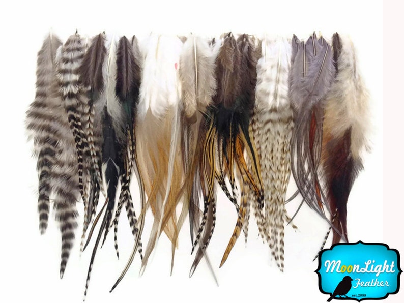 Wholesale Feathers 100 Pieces  Wholesale NATURAL TONE Short
