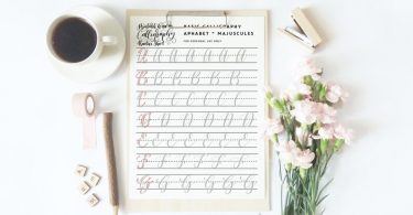 Calligraphy Starter Kit Printable Wisdom learn Calligraphy