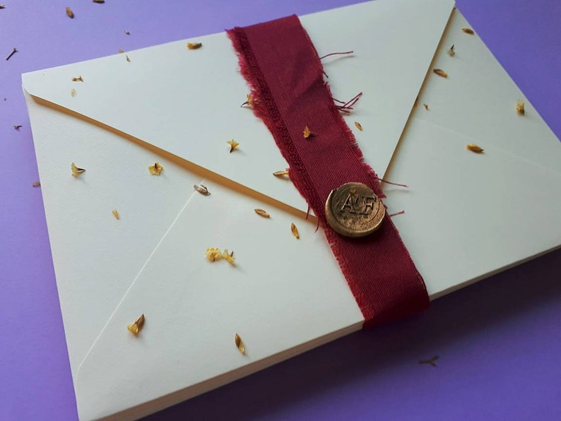 Envelopes for invitations ivory envelopes wedding envelopes