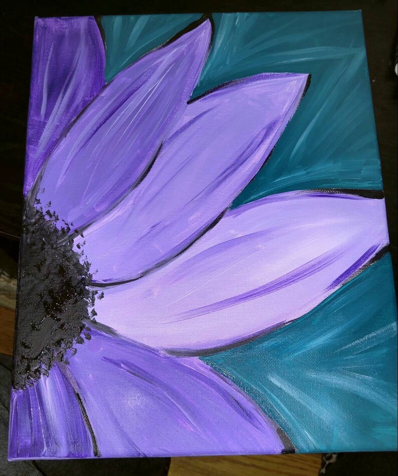 Spring Flower Canvas Painting