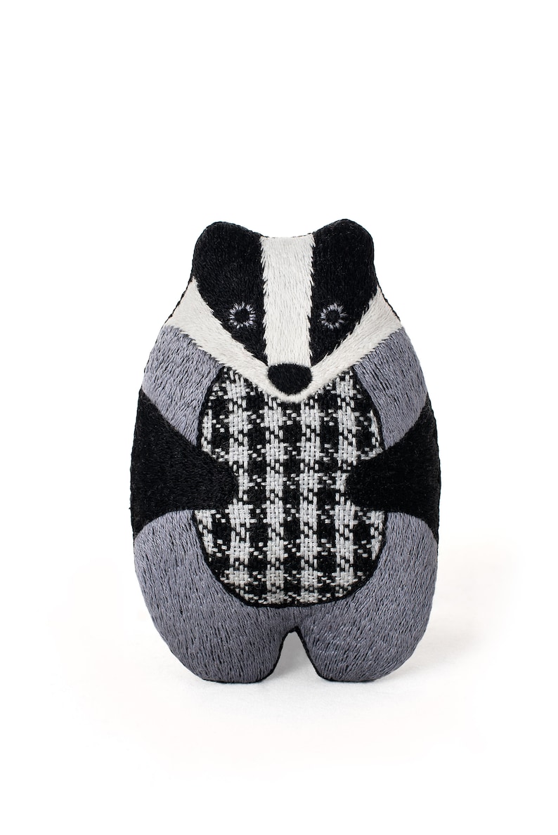 Badger  Embroidery Kit