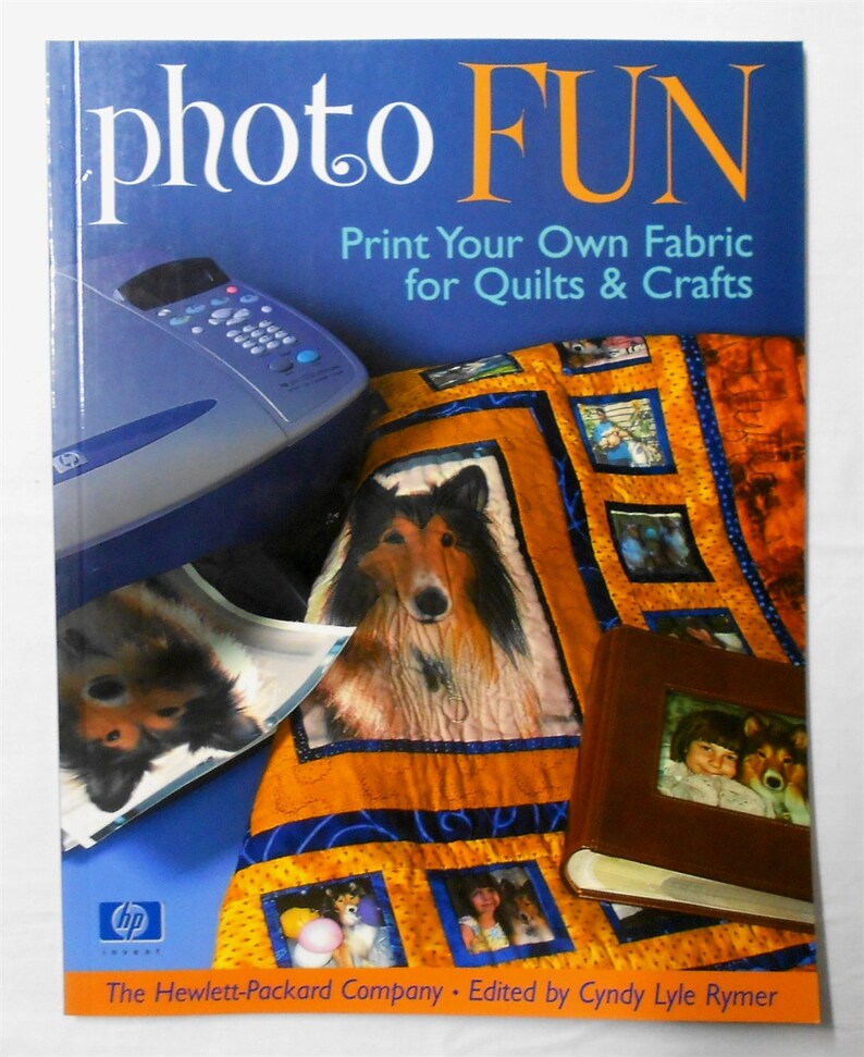 Book-Photo Fun-Print Your Own Fabric for Quilts & Crafts/The