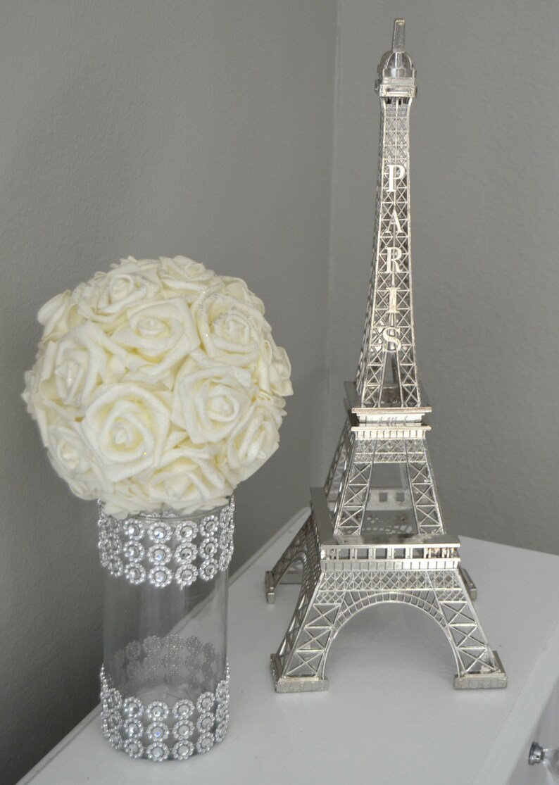 Eiffel Tower Centerpiece. Parisians Theme Decor. Paris Wedding