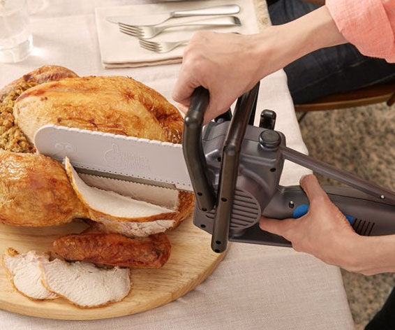 Electric Chainsaw Turkey Carving Knife