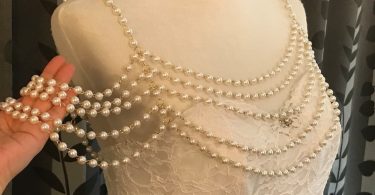 Helene  dip dyed wedding dress / bridal separates sparkly