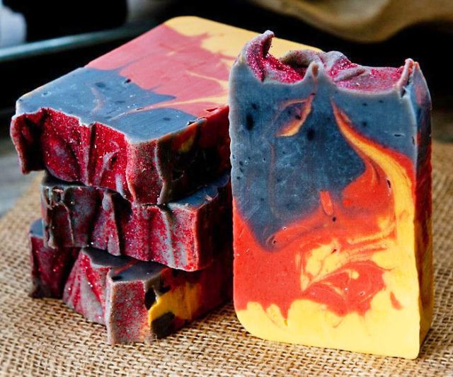 Gunpowder Campfire Whiskey Soaps