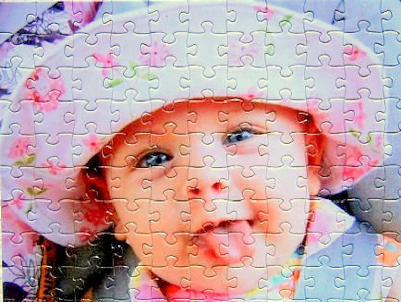 Personalized Photo Puzzle in a variety of piece counts.