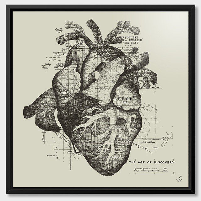Restless Heart Aluminum Print by Tobe Fonseca