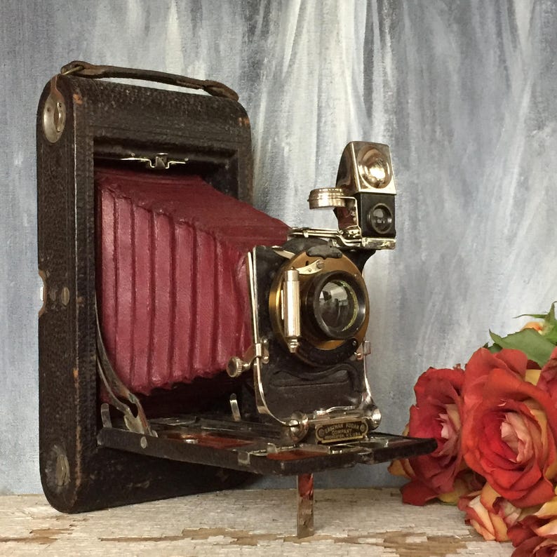 Antique Kodak 3A Folding Camera Gift for Camera Collector