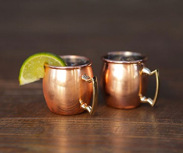 BOS Mugshots Moscow Mule Shot Glasses