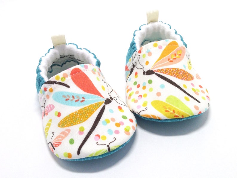 Dragonfly Soft Sole Baby Shoes baby gift Baby Booties
