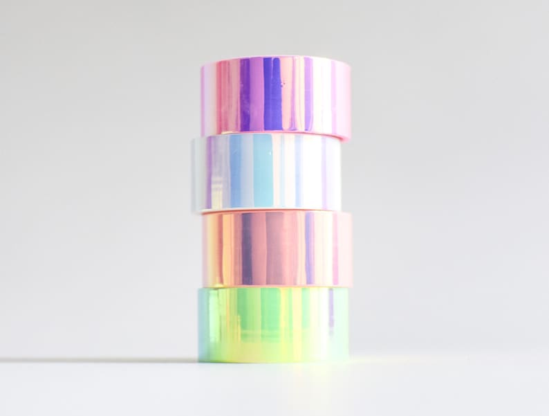 Holo tape holographic masking tape iridescent tape