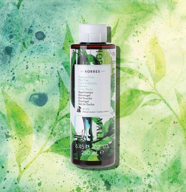 Korres Mint Tea Shower Gel