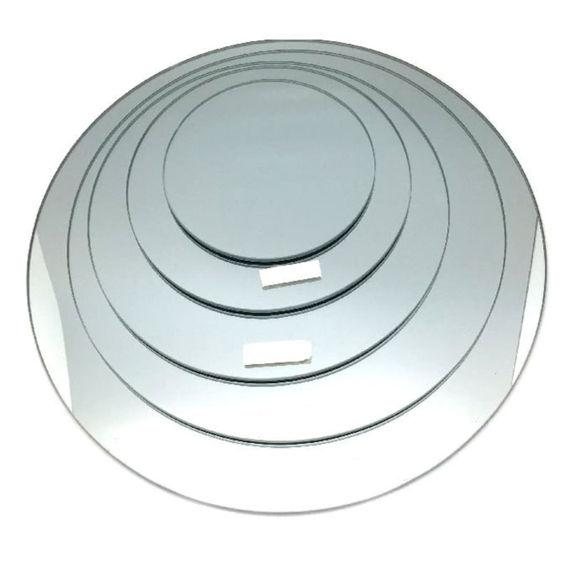 Round Mirror Base for Centerpiece 1-Piece