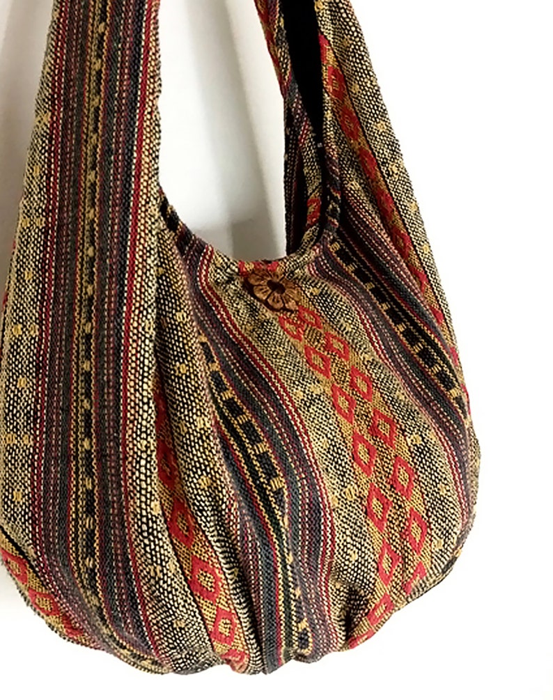 Thai Woven Bag Handbags Purse Tote Cotton Bag Hippie bag Hobo